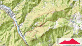 Bärenschützklamm - zemljovid